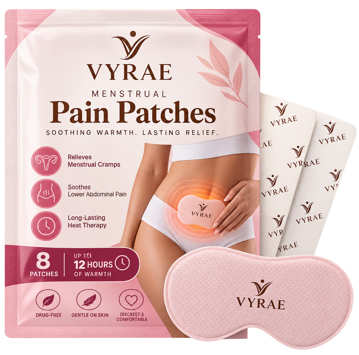 8pc Cramp Patches