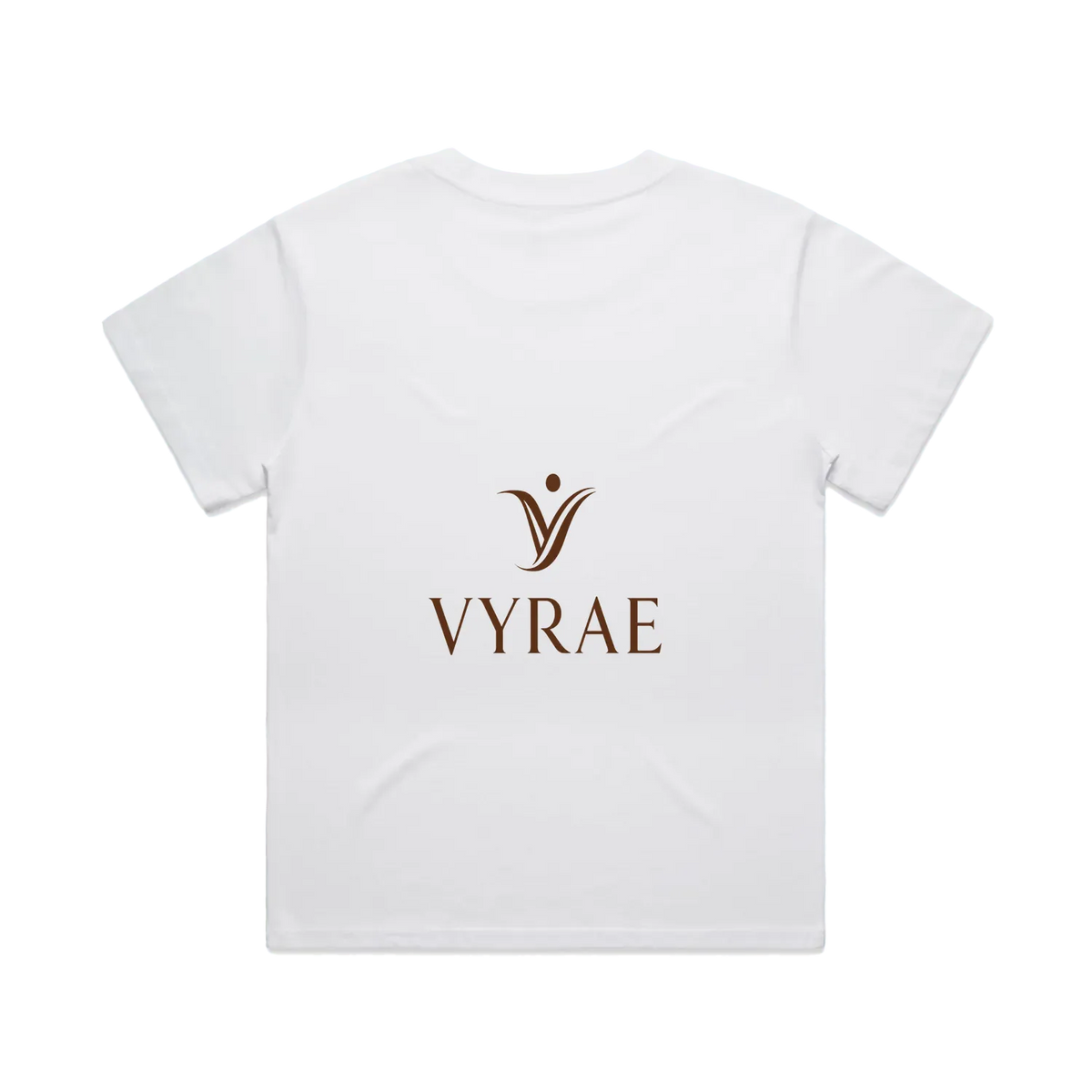 White back flat lay